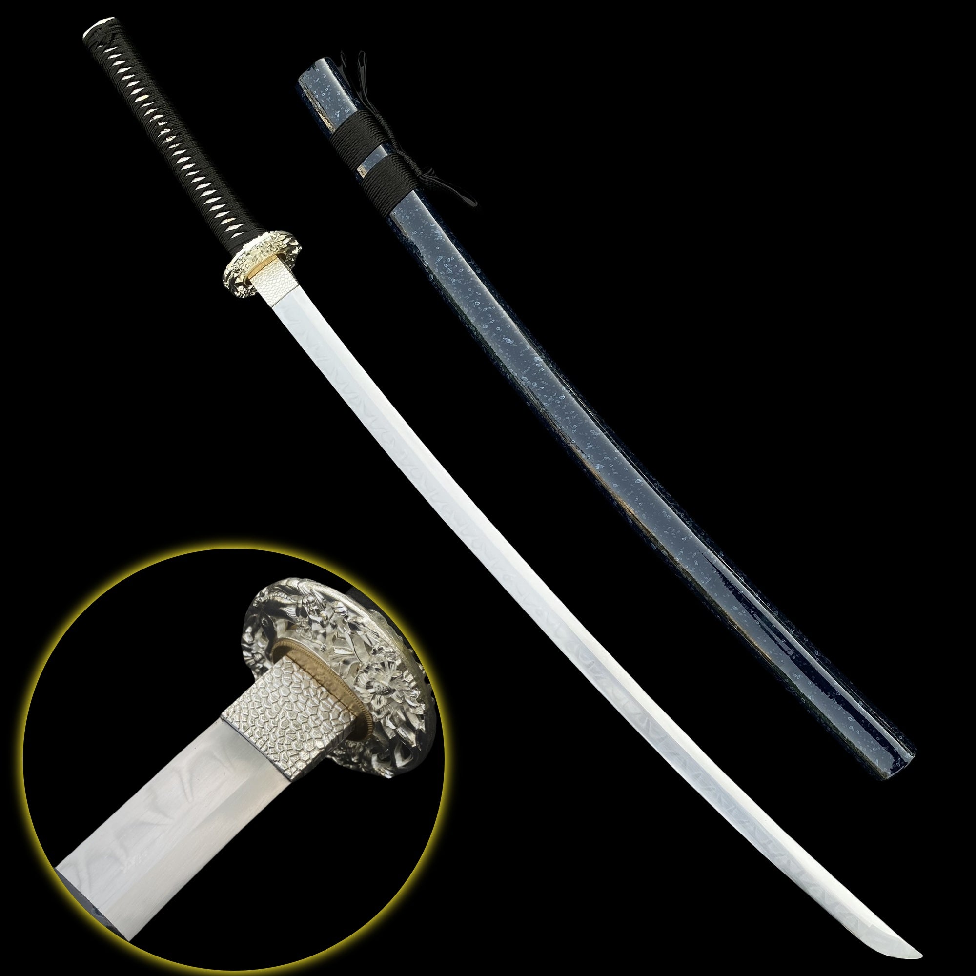 Traditional Samurai Katana Japanese Sword-Brave Troops - Tophatter Daily Deals