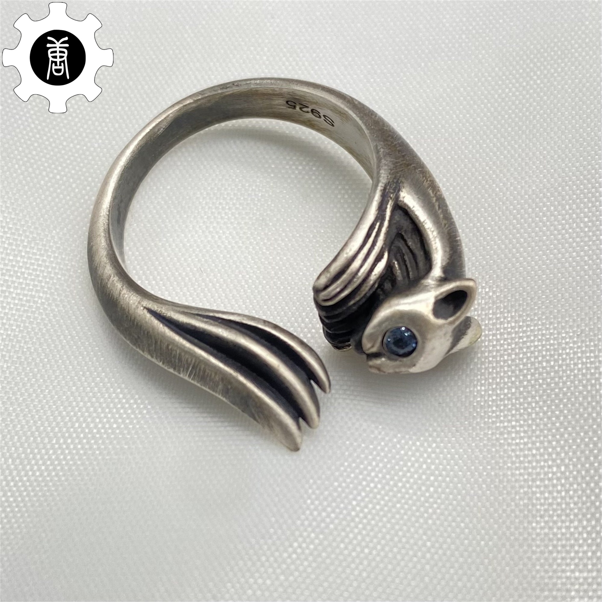 Soul Game Silvercat Ring True 925 Silver Gamer Gift - Tophatter Daily Deals