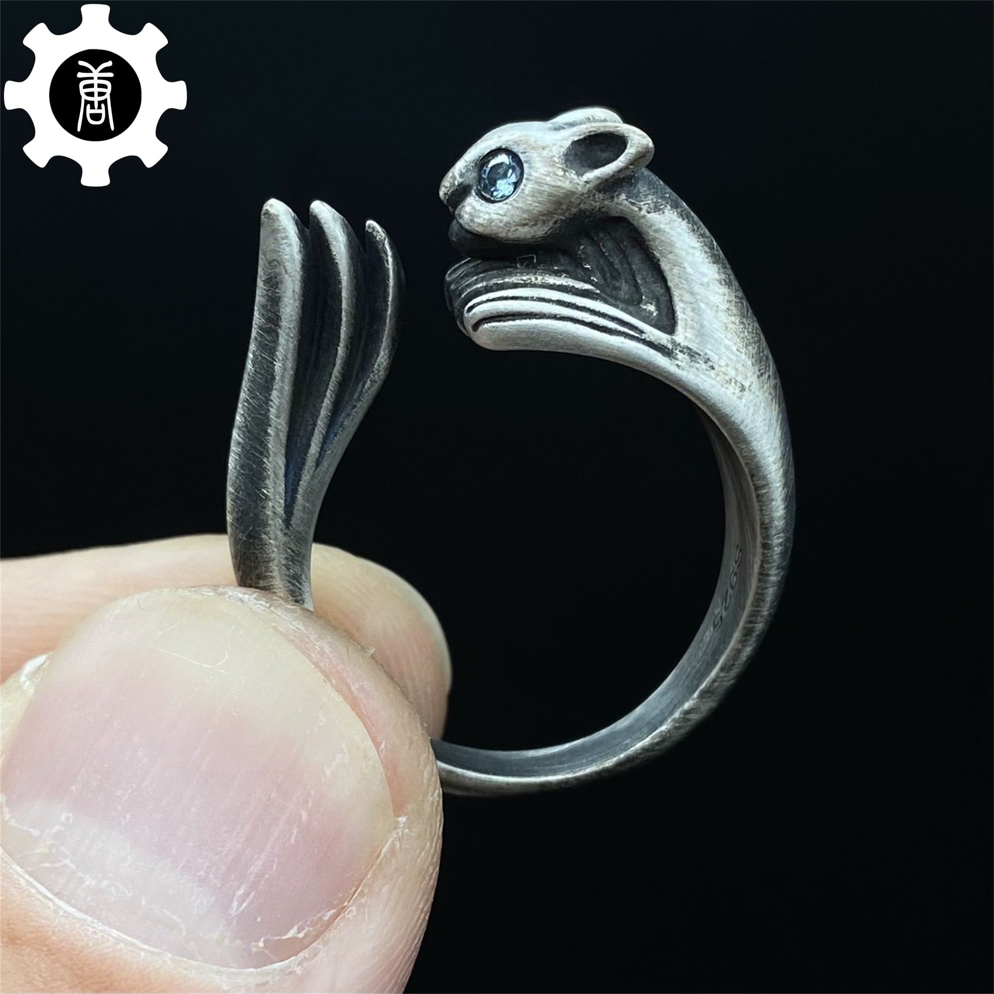 Soul Game Silvercat Ring True 925 Silver Gamer Gift - Tophatter Daily Deals