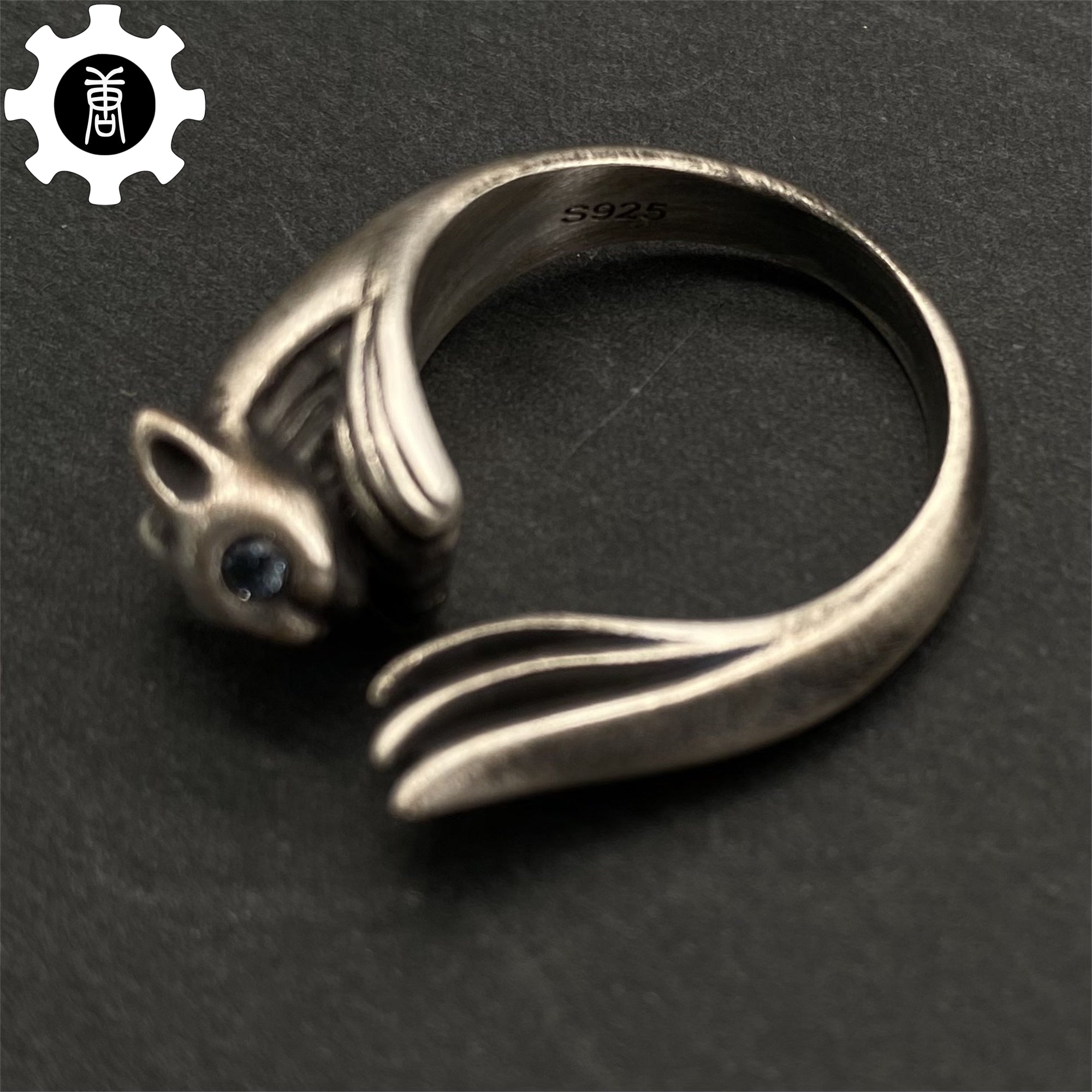 Soul Game Silvercat Ring True 925 Silver Gamer Gift - Tophatter Daily Deals