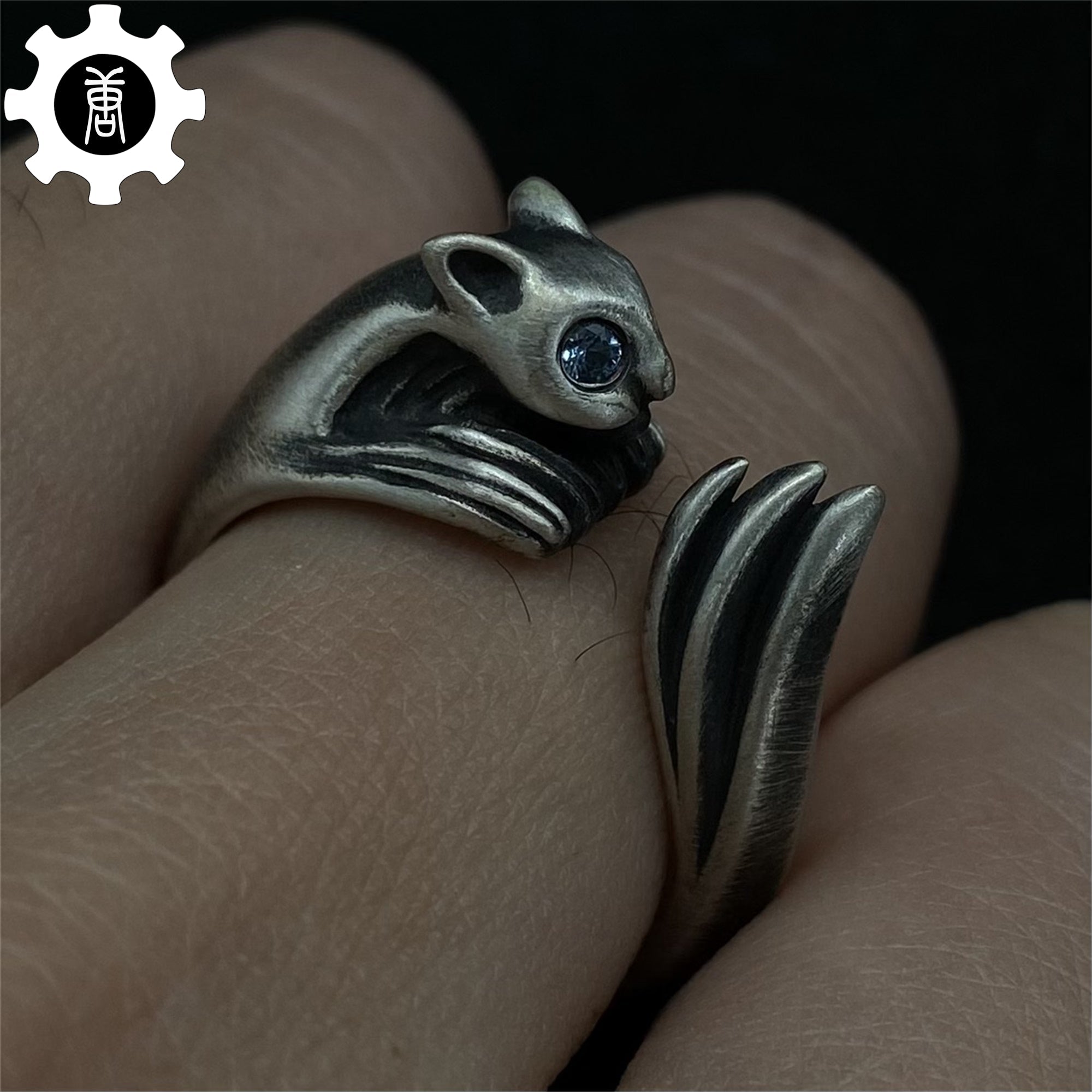 Soul Game Silvercat Ring True 925 Silver Gamer Gift - Tophatter Daily Deals