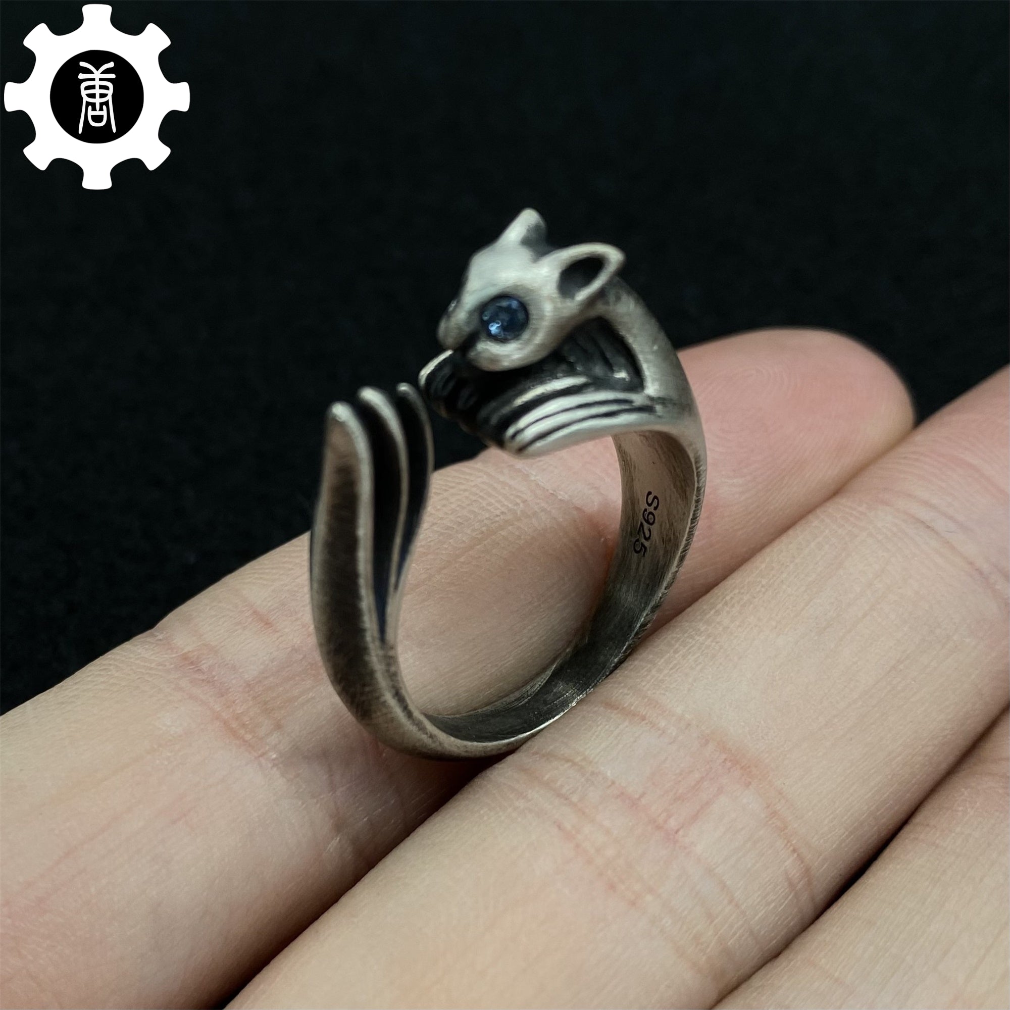 Soul Game Silvercat Ring True 925 Silver Gamer Gift - Tophatter Daily Deals