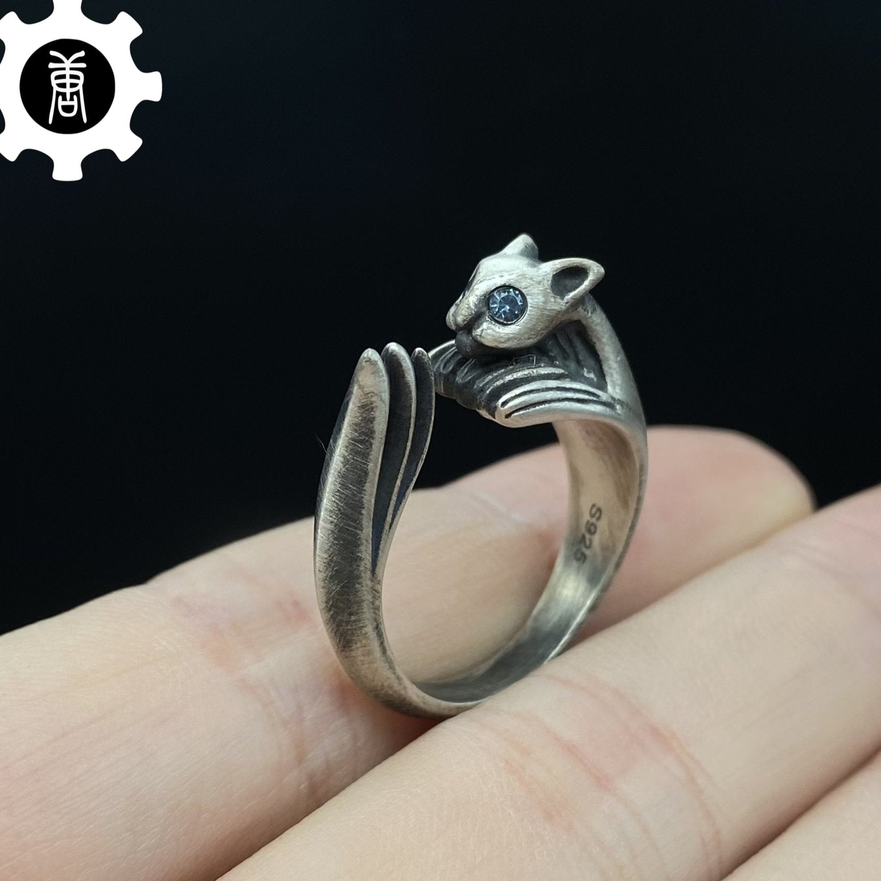 Soul Game Silvercat Ring True 925 Silver Gamer Gift - Tophatter Daily Deals