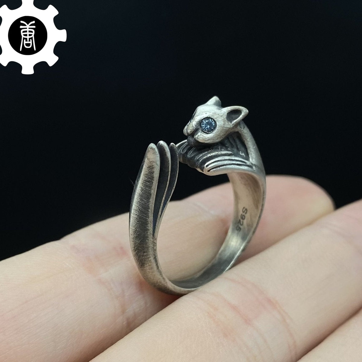 Soul Game Silvercat Ring True 925 Silver Gamer Gift - Tophatter Daily Deals