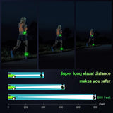 Led Armbands for Runners - 2pcs Armband Lights for Running USB Rechargeable Sports & Outdoor - Tophatter Daily Deals