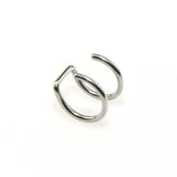 Simple U-shaped Lip Ring Ear Clip Multipurpose Jewelry For Women 1 Pc Y2K - Tophatter Daily Deals
