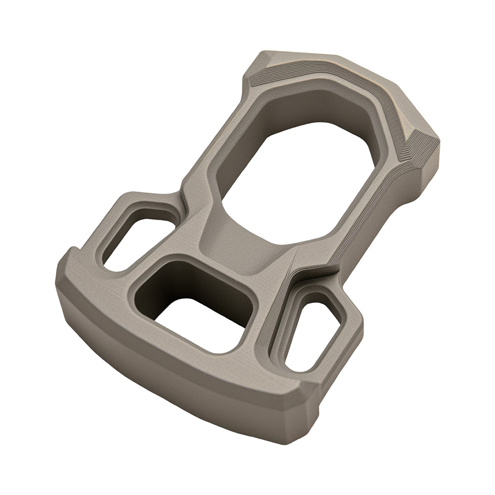 2025 New Single Finger Brass Knuckle Stainless Steel - Cakra EDC Gadgets Brass Knuckles - Tophatter Daily Deals