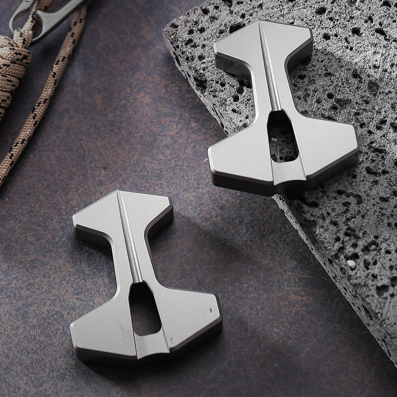 J20 Fighter 3CR13 Stainless Steel Single Knuck Brass Knuckles - Tophatter Daily Deals