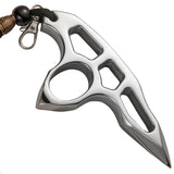 2024 New 304 Stainless Steel Single Knuckle Duster Brass Knuckles - Tophatter Daily Deals