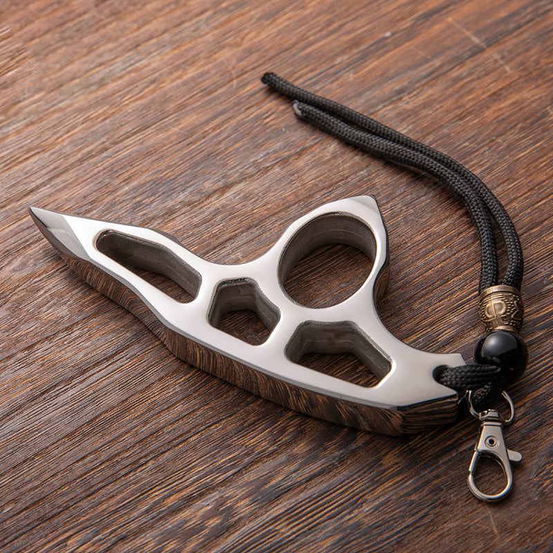 2024 New 304 Stainless Steel Single Knuckle Duster Brass Knuckles - Tophatter Daily Deals