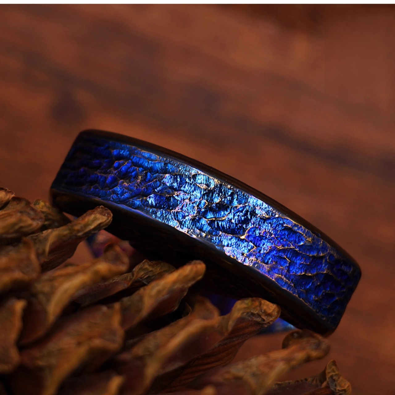 2025 New Titanium Meteorite Crater Everyday Carry Single Knuckle Duster Brass Knuckles - Tophatter Daily Deals