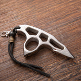 2024 New 304 Stainless Steel Single Knuckle Duster Brass Knuckles - Tophatter Daily Deals