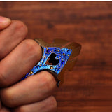 2025 New Titanium Meteorite Crater Everyday Carry Single Knuckle Duster Brass Knuckles - Tophatter Daily Deals