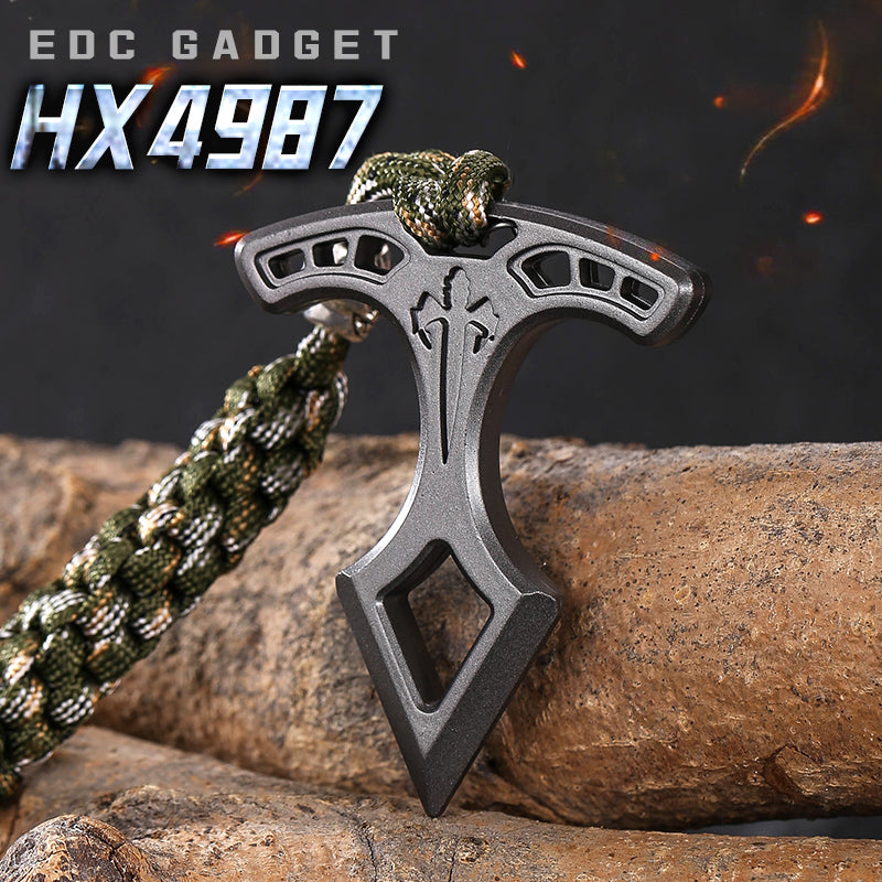 HX4987 Zinc Alloy Single Spiked Knuckles Brass Knuckles - Tophatter Daily Deals