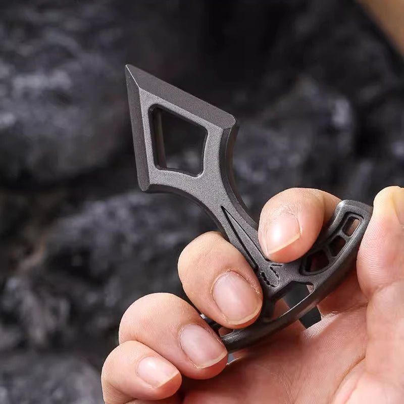 HX4987 Zinc Alloy Single Spiked Knuckles Brass Knuckles - Tophatter Daily Deals