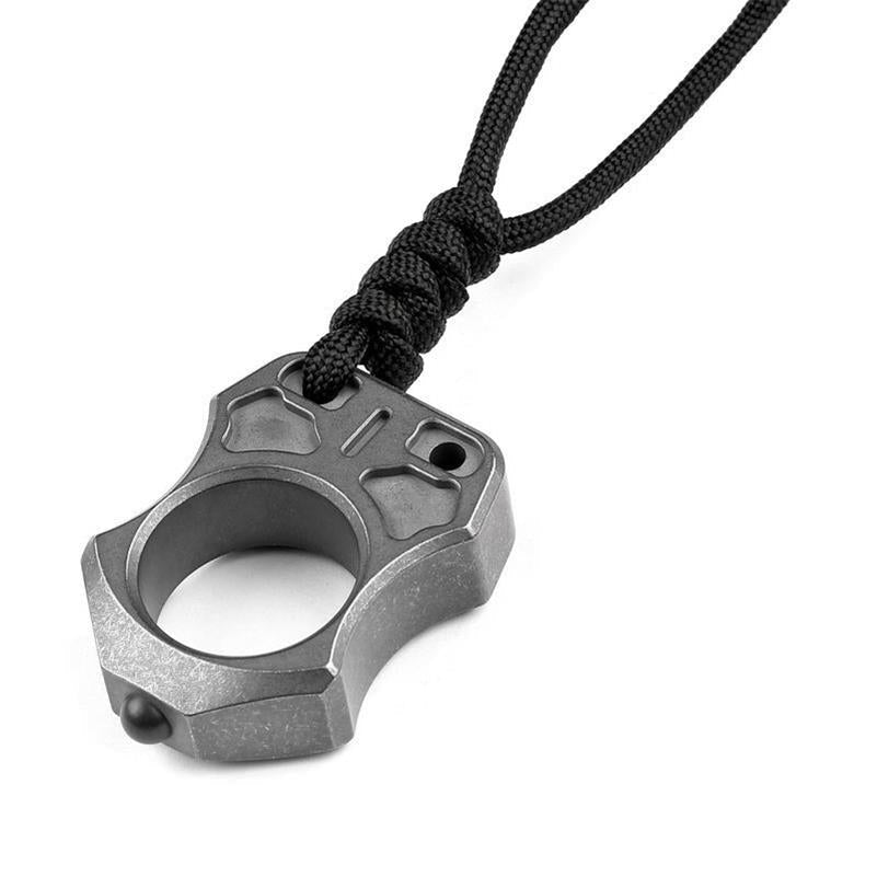 Portable Window Breaker Titanium Knuckle Duster Stone Washing - Tophatter Daily Deals