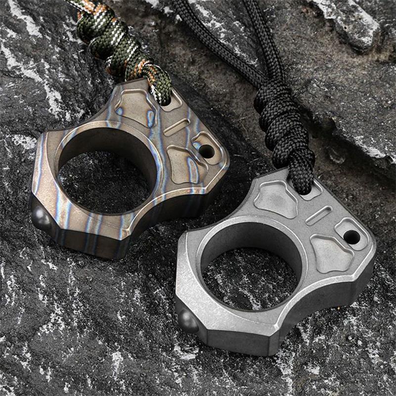 Portable Window Breaker Titanium Knuckle Duster - Tophatter Daily Deals