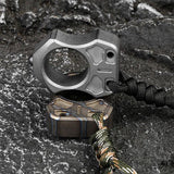 Portable Window Breaker Titanium Knuckle Duster - Tophatter Daily Deals
