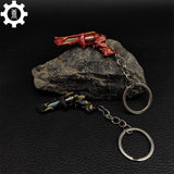 Metal Singularity Sheriff Gun Tiny KeyChain Pendant - Tophatter Daily Deals