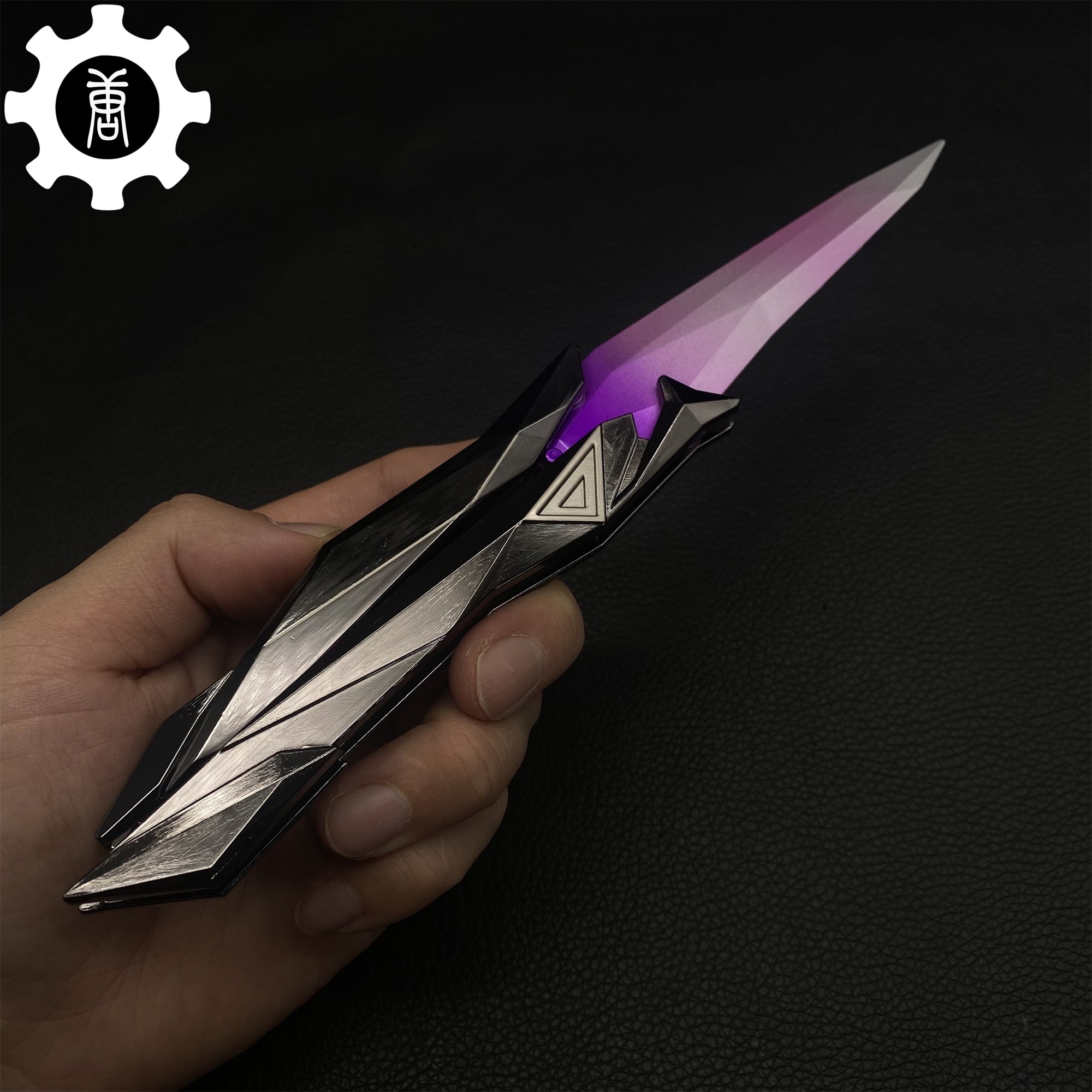 Singularity 2.0 Butterfly Knife Metal Replica-Old Version Purple - Tophatter Daily Deals