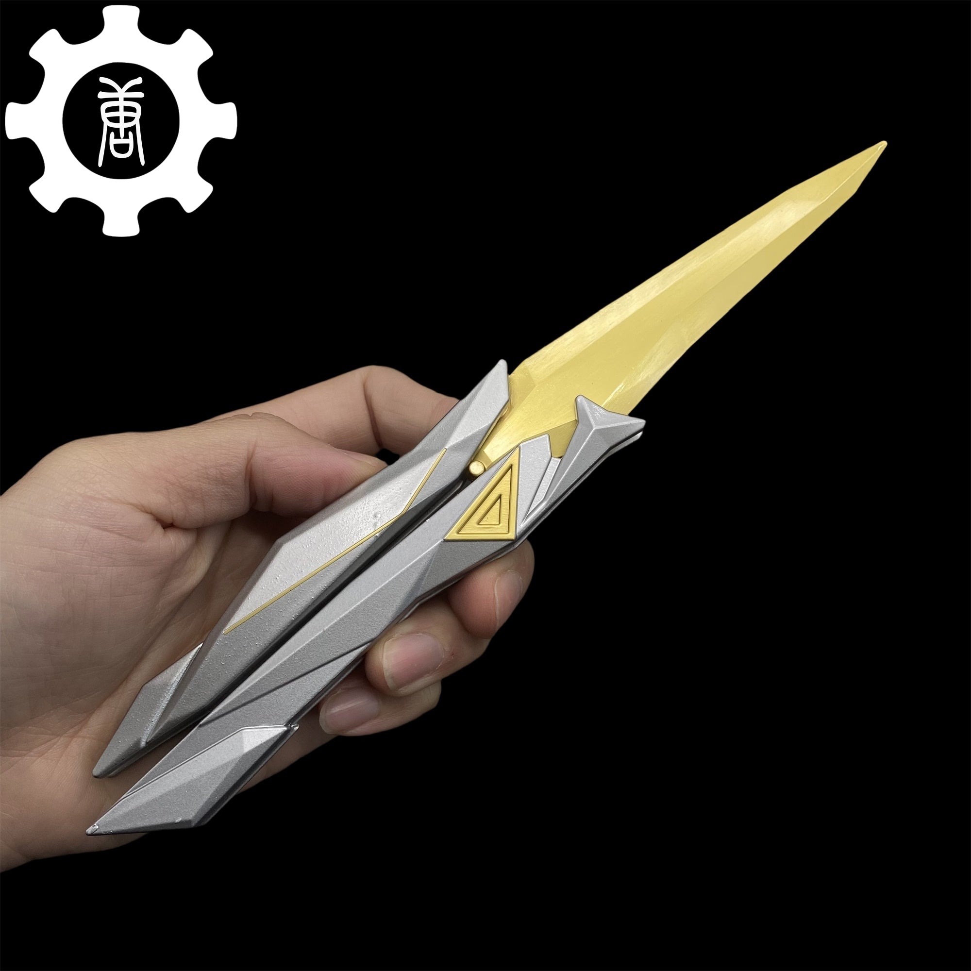 Singularity 2.0 Butterfly Knife Metal Replica-Old Version White - Tophatter Daily Deals