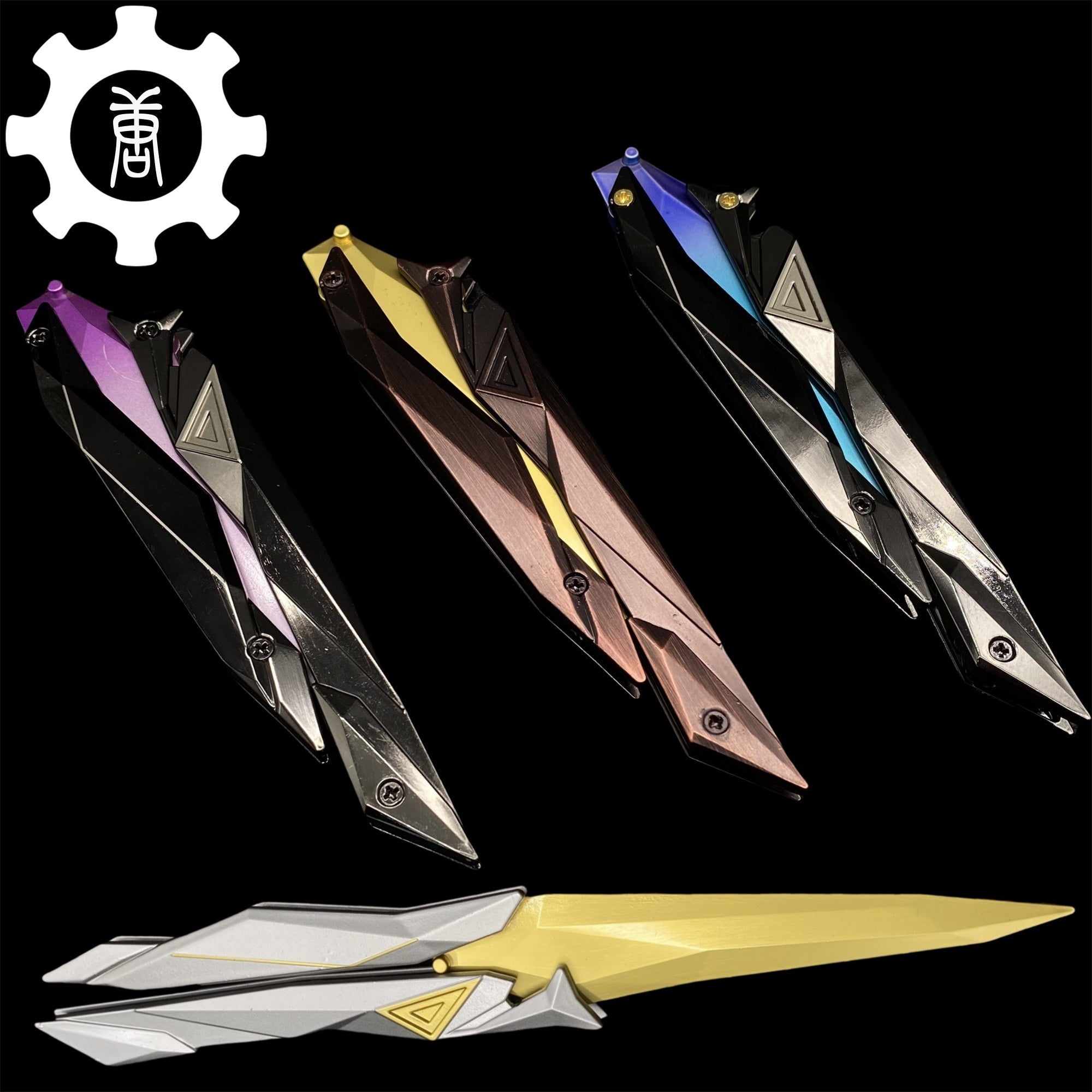 Singularity 2.0 Butterfly Knife Metal Replica-Old Version - Tophatter Daily Deals
