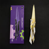 New Version High-Quality Singularity 2.0 Butterfly Knife IRL Game Balisong White - Tophatter Daily Deals