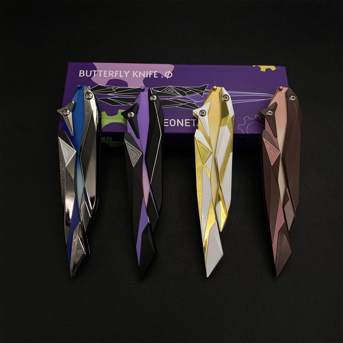 New Version High-Quality Singularity 2.0 Butterfly Knife IRL Game Balisong - Tophatter Daily Deals
