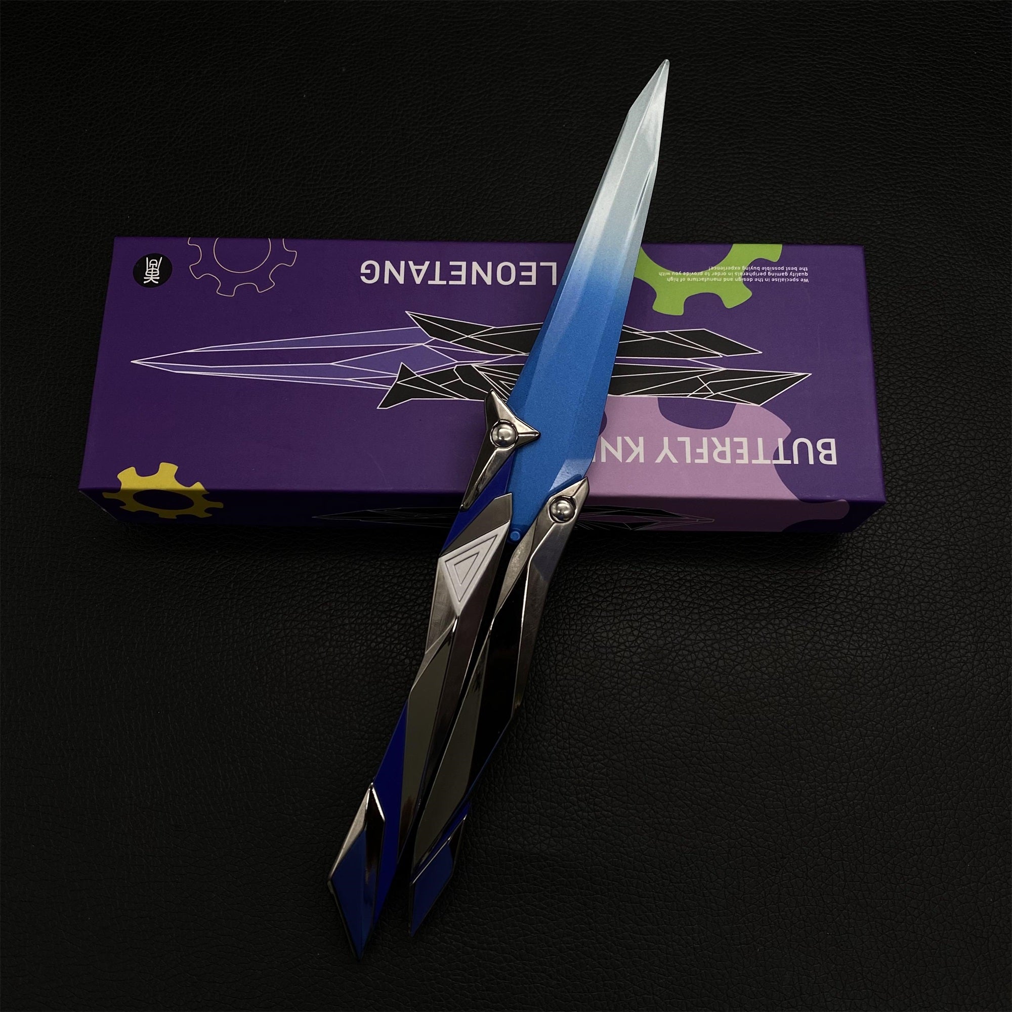 New Version High-Quality Singularity 2.0 Butterfly Knife IRL Game Balisong - Tophatter Daily Deals
