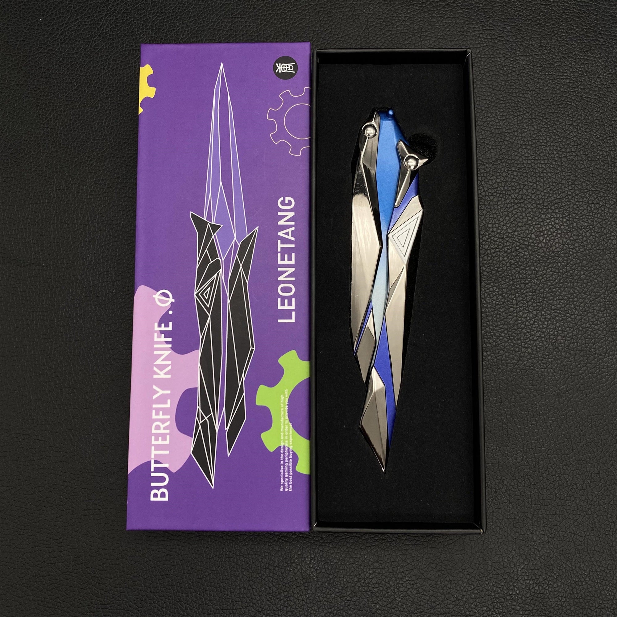New Version High-Quality Singularity 2.0 Butterfly Knife IRL Game Balisong - Tophatter Daily Deals