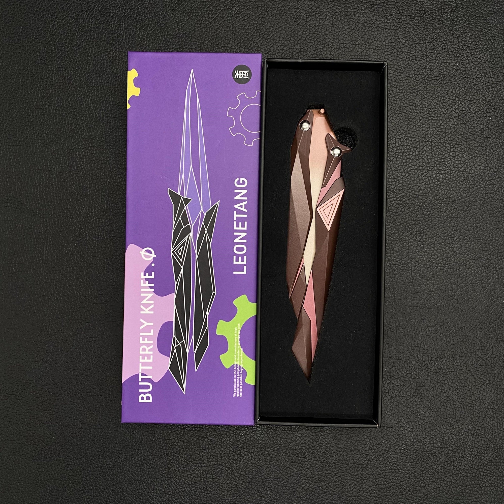 New Version High-Quality Singularity 2.0 Butterfly Knife IRL Game Balisong - Tophatter Daily Deals