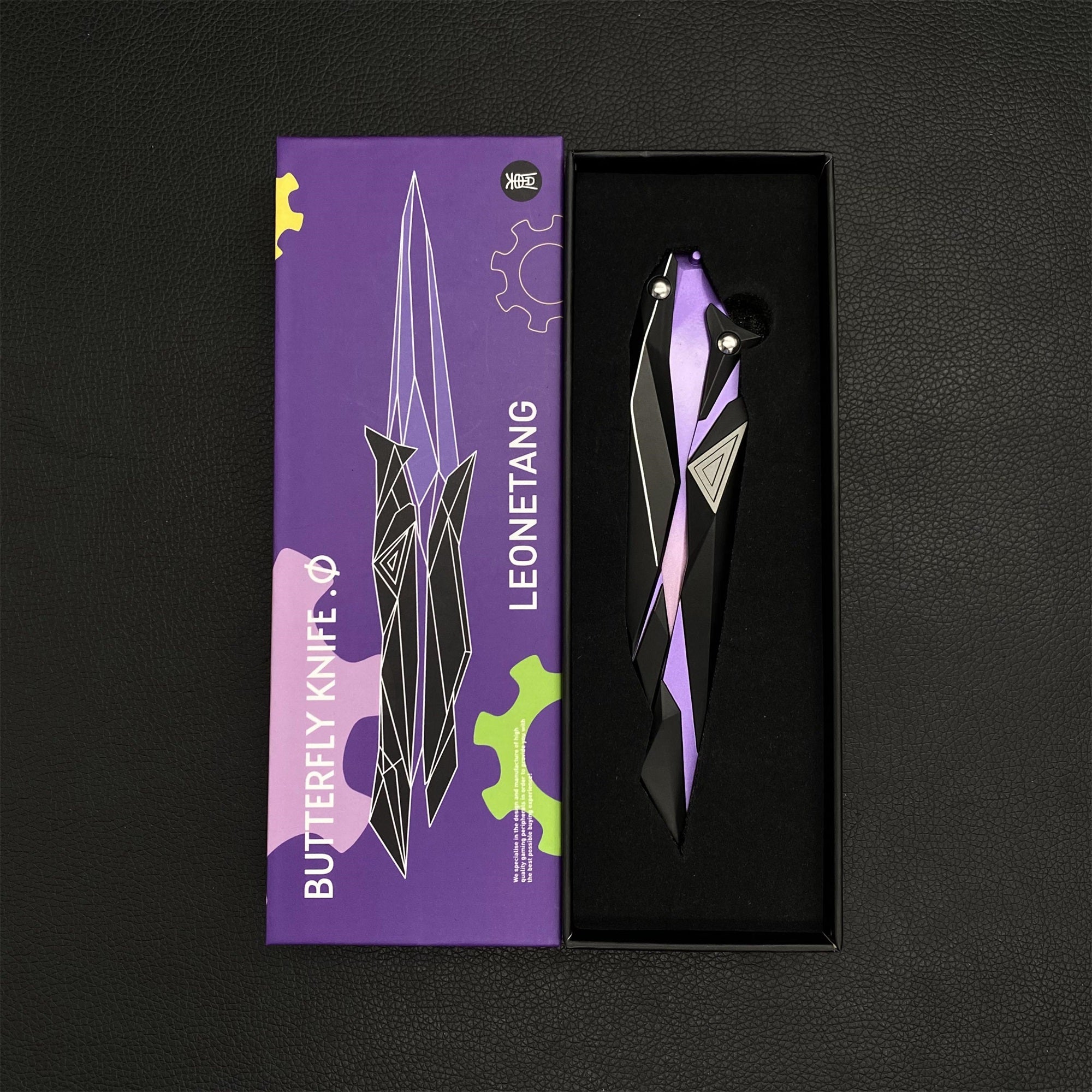 New Version High-Quality Singularity 2.0 Butterfly Knife IRL Game Balisong - Tophatter Daily Deals