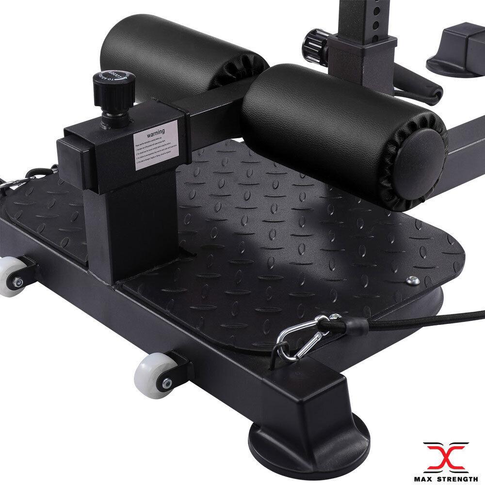 Squat Machines for Home - Adjustable Deep Abdominal Bench Leg Crunch Gym Exercise Multi Function Squat Machine Exercise & Fitness - Tophatter Daily Deals