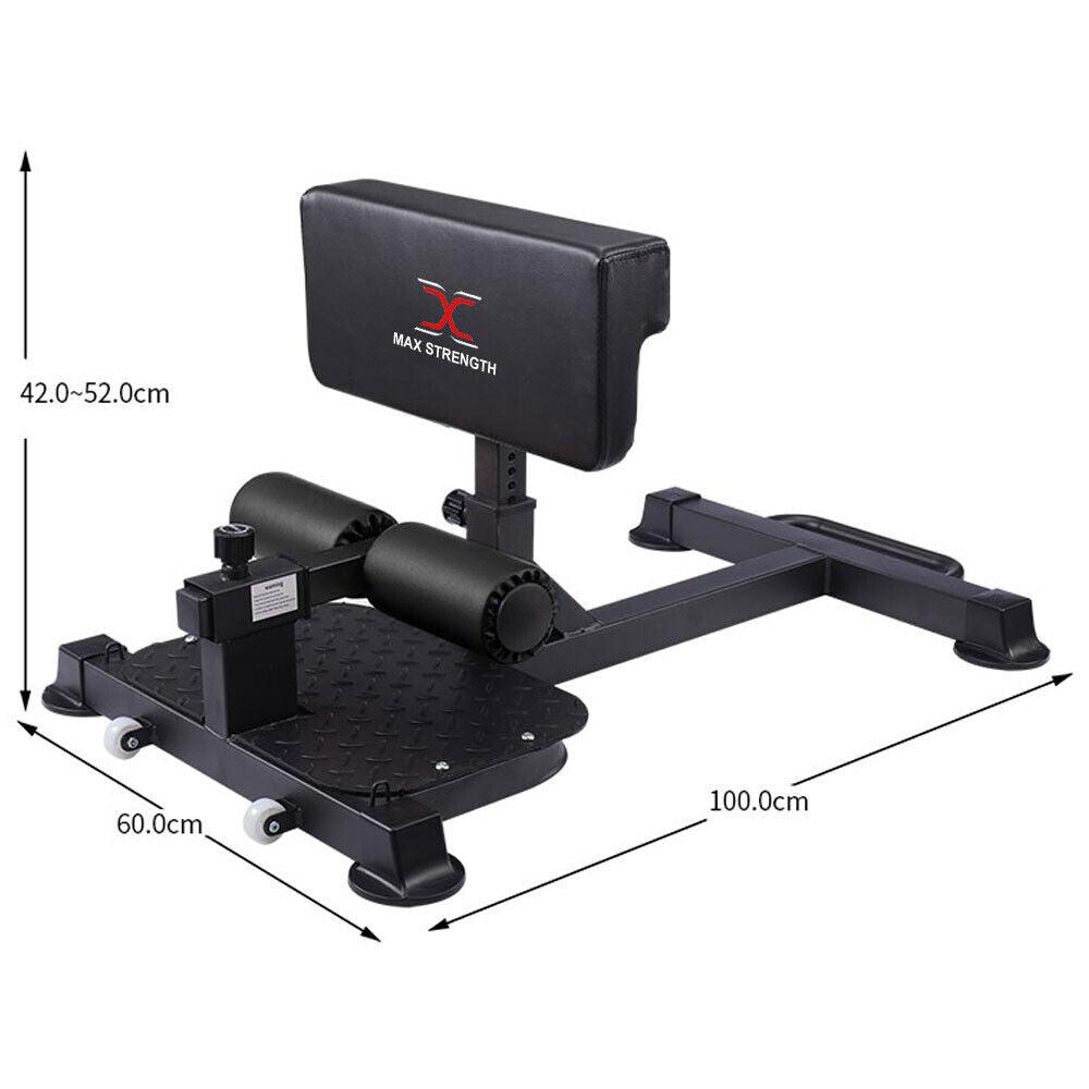 Squat Machines for Home - Adjustable Deep Abdominal Bench Leg Crunch Gym Exercise Multi Function Squat Machine Exercise & Fitness - Tophatter Daily Deals