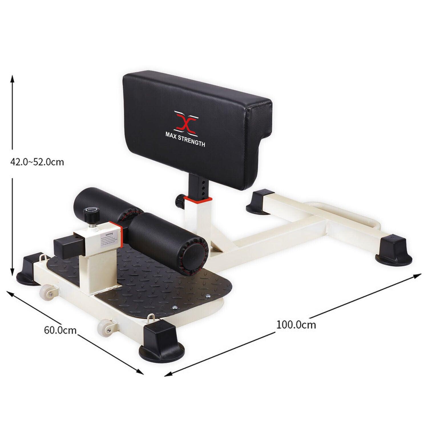 Squat Machines for Home - Adjustable Deep Abdominal Bench Leg Crunch Gym Exercise Multi Function Squat Machine Exercise & Fitness - Tophatter Daily Deals