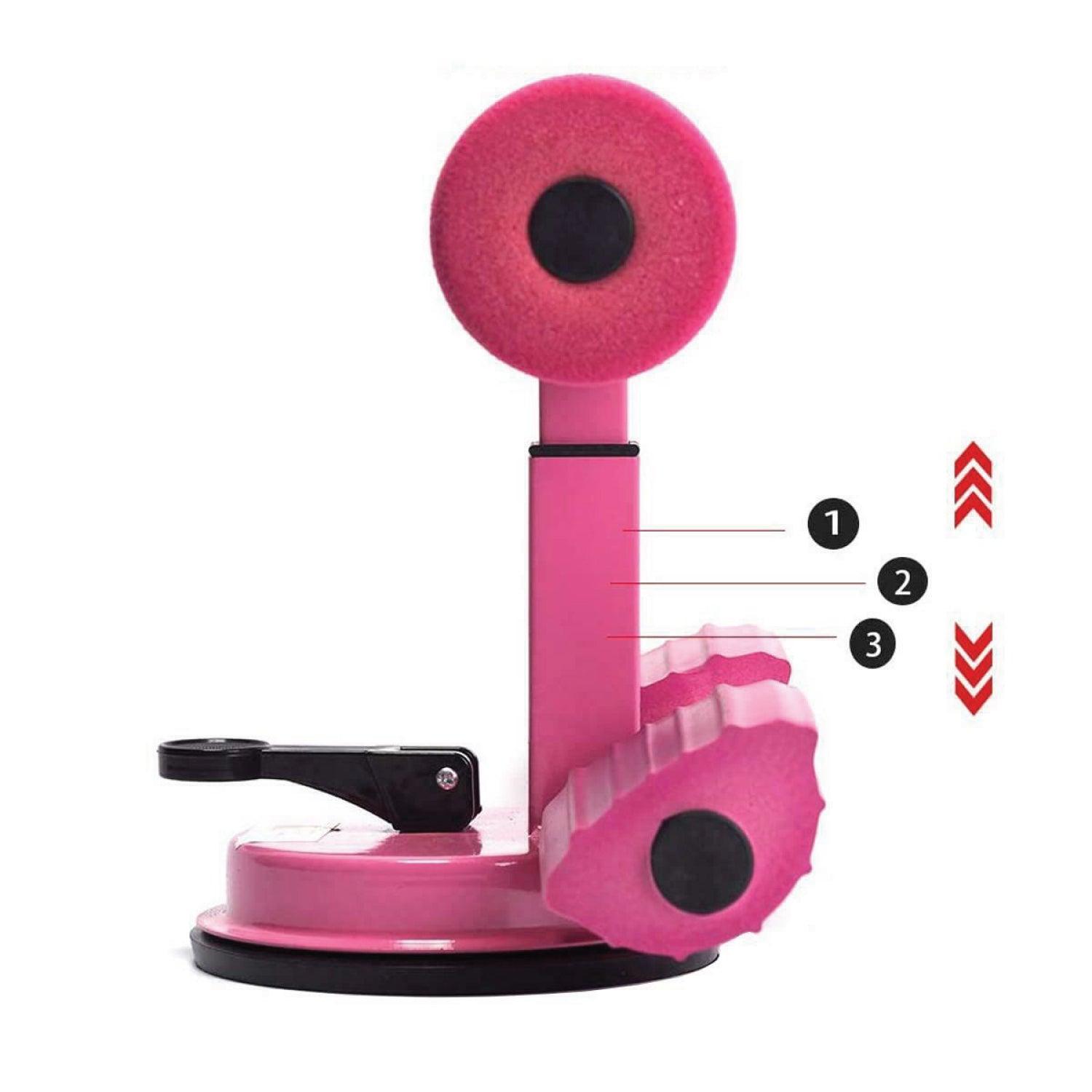 Sit Up Bar Gym Exercise Workout Equipment - Sit Up Assistant Device Floor Gym Exercise Fitness Training Workout Self-Suction Exercise & Fitness - Tophatter Daily Deals