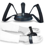 Sit Up Exercise Equipment - Crunches Aid Sit Up Foot Holder Belly Fitness Equipment for Assisted Sit Ups Exercise & Fitness - Tophatter Daily Deals