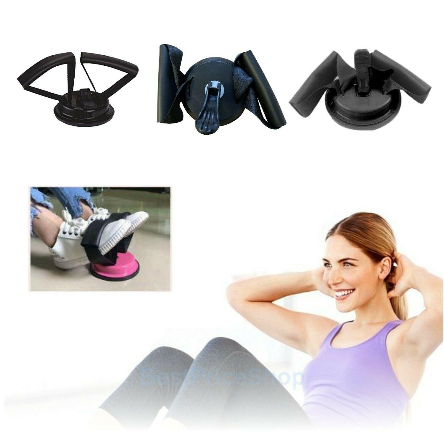 Sit Up Exercise Equipment - Crunches Aid Sit Up Foot Holder Belly Fitness Equipment for Assisted Sit Ups Exercise & Fitness - Tophatter Daily Deals