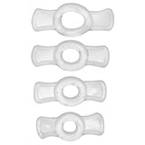 Size Matters Endurance Set With Four Stretchable Sizes – Penis Ring Set > Cock Ring > Sets - Tophatter Daily Deals