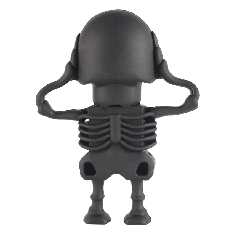 Skeleton USB Flash Drive 2.0 Rubber Skull Memory Stick 16gb / 32gb USB Flash Drive - Tophatter Daily Deals