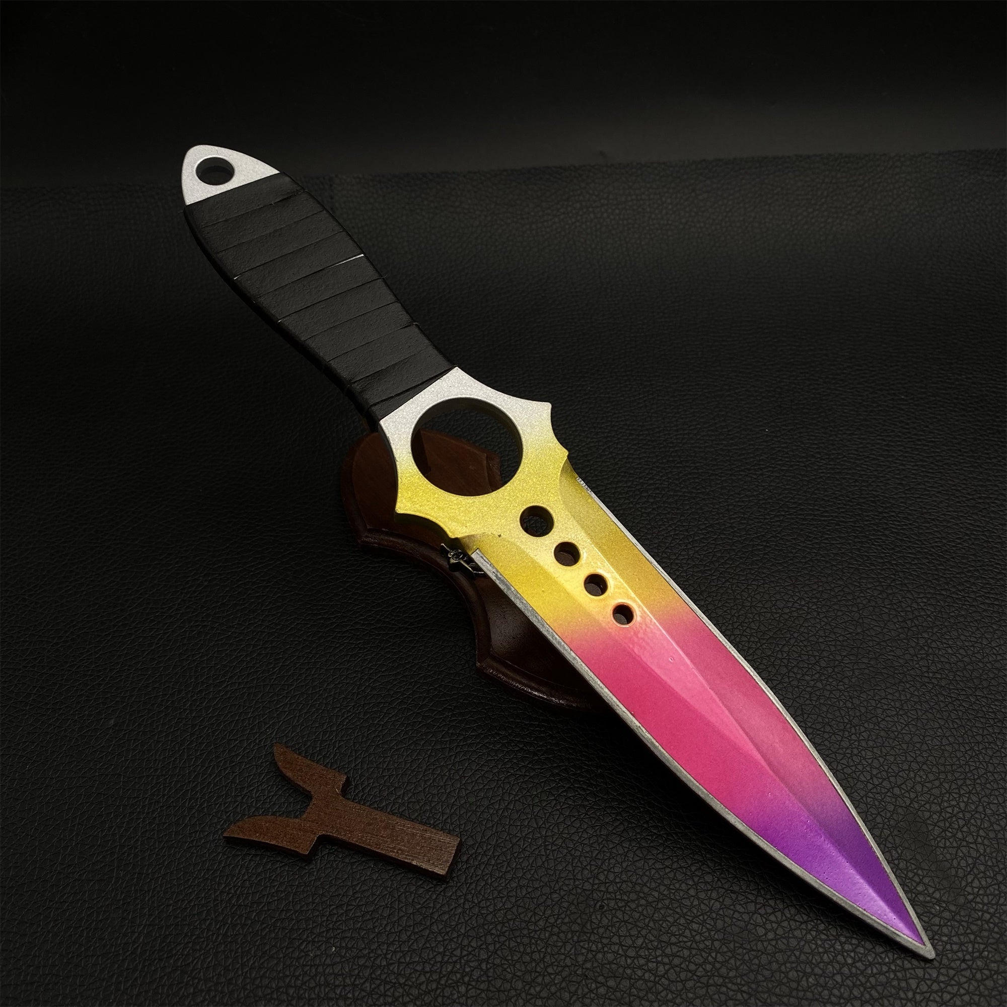 Metal Skeleton Knife Game Prop - Tophatter Daily Deals