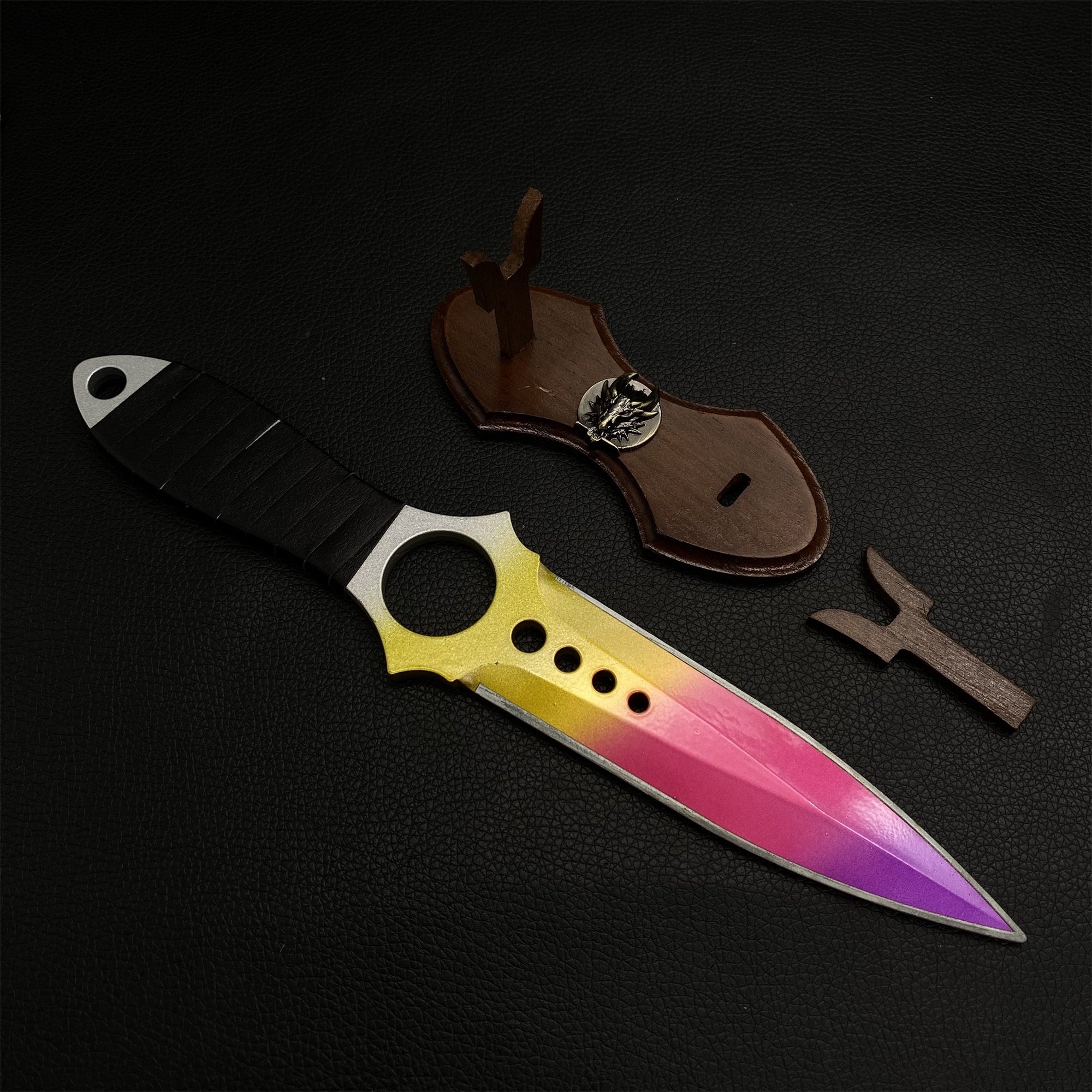 Metal Skeleton Knife Game Prop - Tophatter Daily Deals