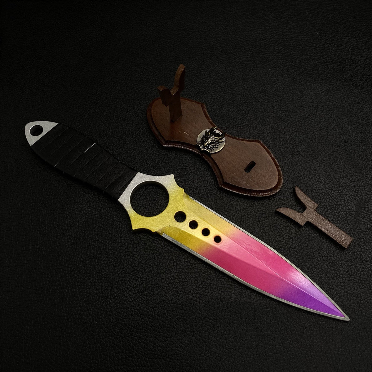 Metal Skeleton Knife Game Prop - Tophatter Daily Deals