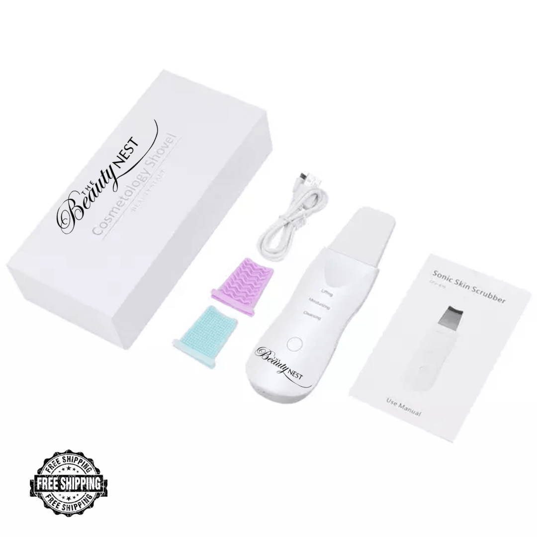 Scrubber Machine for Face - Deep Facial Cleaner Peeling Shovel Exfoliator Health & Beauty - Tophatter Daily Deals