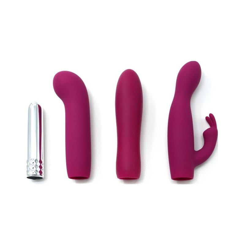 Skins Minis - Massage A Trois Pleasure Set with 3 Covers > Vibrators > Mini Vibrators - Tophatter Daily Deals