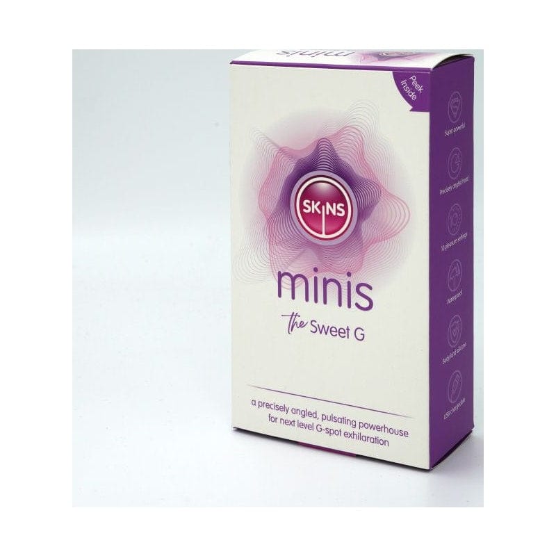 Skins Minis - The Sweet G Compact Vibrator for Travel > Sex Toys For Ladies > G-Spot Vibrators - Tophatter Daily Deals