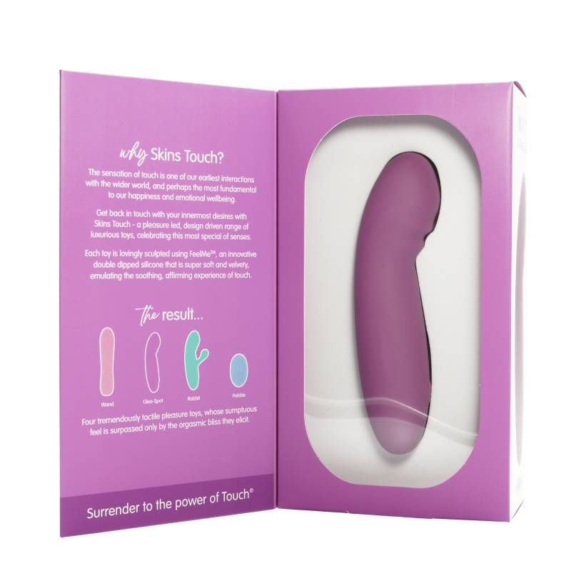 Skins Touch The Glee Spot 155mm Silicone Vibrator > Sex Toys For Ladies > G-Spot Vibrators - Tophatter Daily Deals