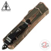 Delta Force Grey Skull OTF D/A Automatic Knife 440c Double Edge Plain Knife-OTF - Tophatter Daily Deals