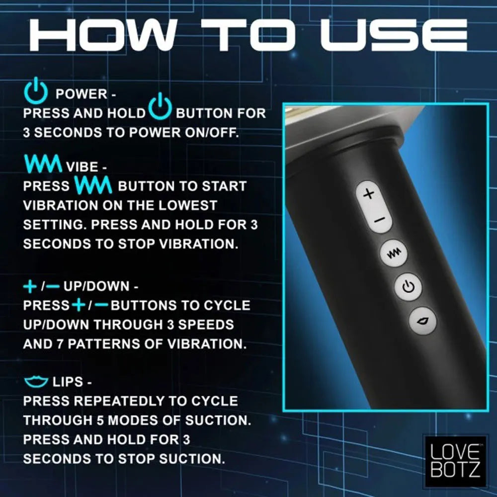 Thunder Stroker (Silver) – Sucking Masturbator > Sex Toys For Men > Masturbators Premium - Tophatter Daily Deals