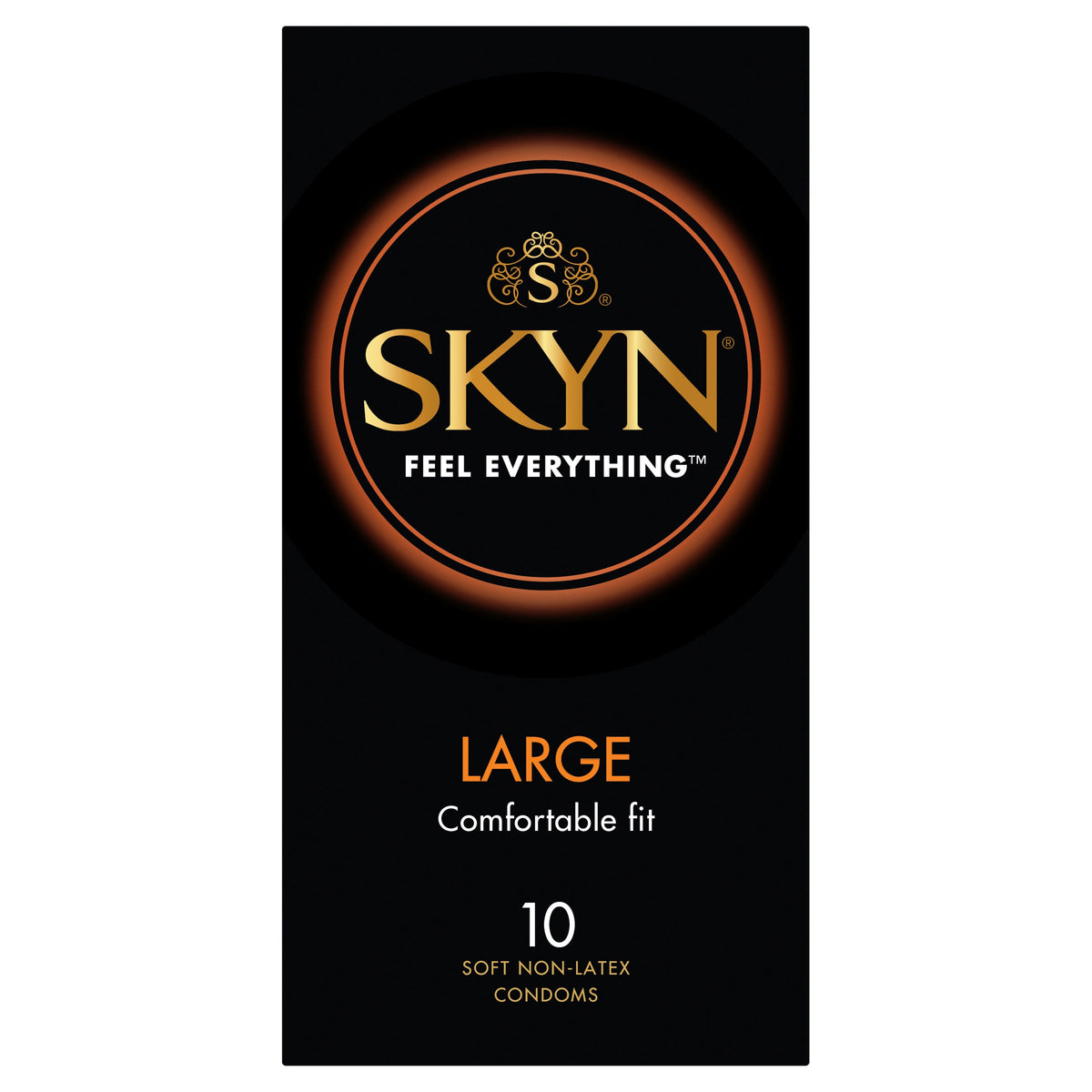 Skyn Large – Extra Comfort Polyisoprene Condoms 56mm 10 Pack > Essentials > Condoms - Tophatter Daily Deals